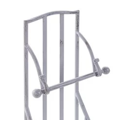 Beliani - BRISA - Toiletpapierhouder - Grijs - IJzer -Badkamermeubels Winkel 9847041