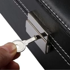 Aretica Horlogebox Luxe Met 20 Horloge Compartimenten Zwart -Badkamermeubels Winkel 9935012