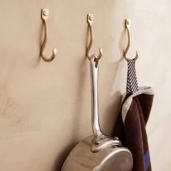 Ferm LIVING Curvature Handdoekhaak - 3 St. -Badkamermeubels Winkel 9976096