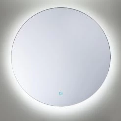 Beliani - CALLAC - LED-spiegel - Zilver - Glas 16 Beliani - CALLAC - LED-spiegel - Zilver - Glas -Badkamermeubels Winkel 9990843