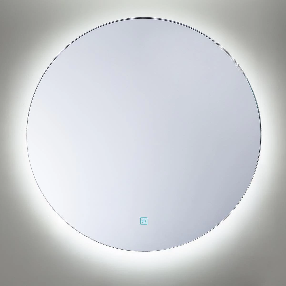 Beliani - CALLAC - LED-spiegel - Zilver - Glas 6 Beliani - CALLAC - LED-spiegel - Zilver - Glas - Image 4