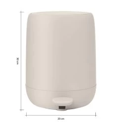 Blomus - Pedaalemmer SONO Moonbeam (5 Liter) -Badkamermeubels Winkel blomus pedaalemmer sono moonbeam 5 liter